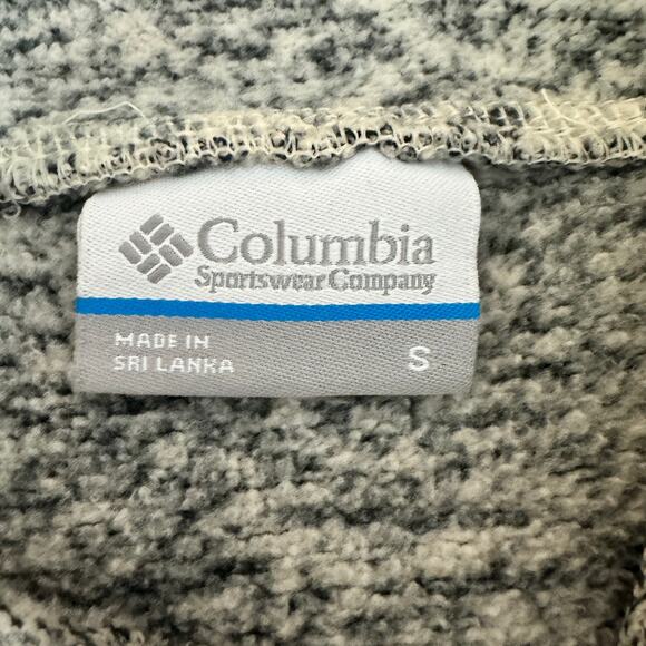 Columbia Womens Pullover Hoodie Heather Grey Soft Women’s Small Sweater - Picture 2 of 7